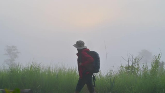 晨间旅行雾