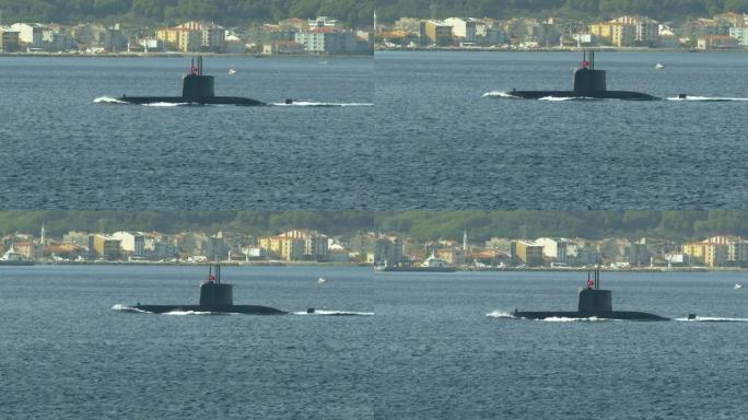 达达尼尔海峡的潜艇