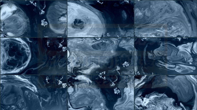 水流抽象水墨概念意识流动意境背景