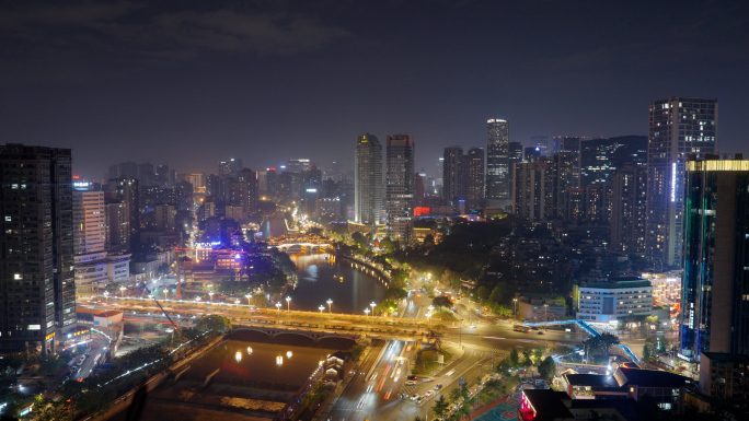 九眼桥夜景延时