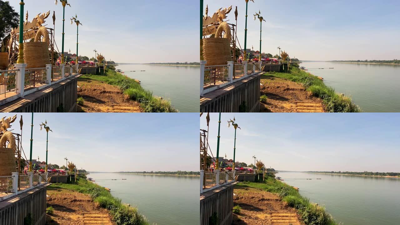 泰国的Phon Pisai的湄公河