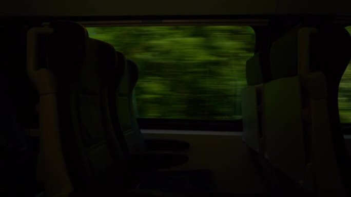 夏季萨尔茨堡维也纳火车公路旅行乘客侧座椅pov全景4k奥地利
