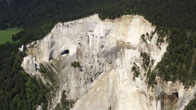 海内峡谷或瑞士大峡谷的鸟瞰图