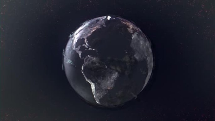 来自太空高清的地球仪纹理视图