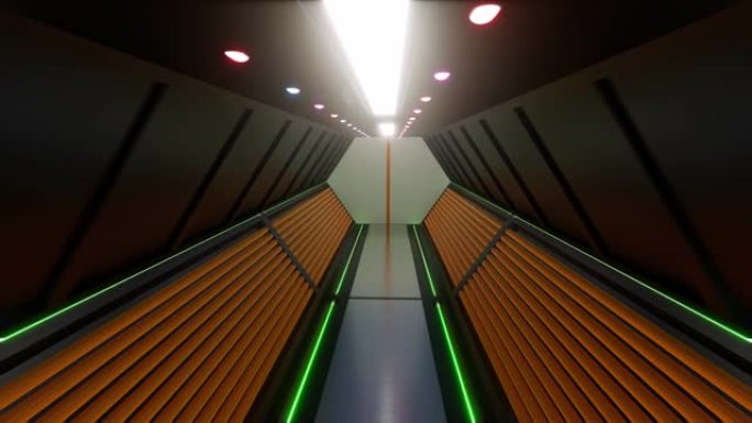 未来网关隧道发光二极管灯开门4k