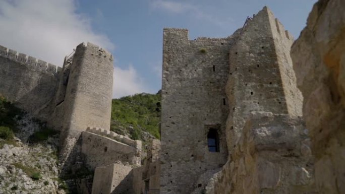 塞尔维亚Golubac的中世纪要塞