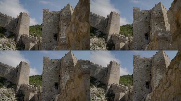 塞尔维亚Golubac的中世纪要塞