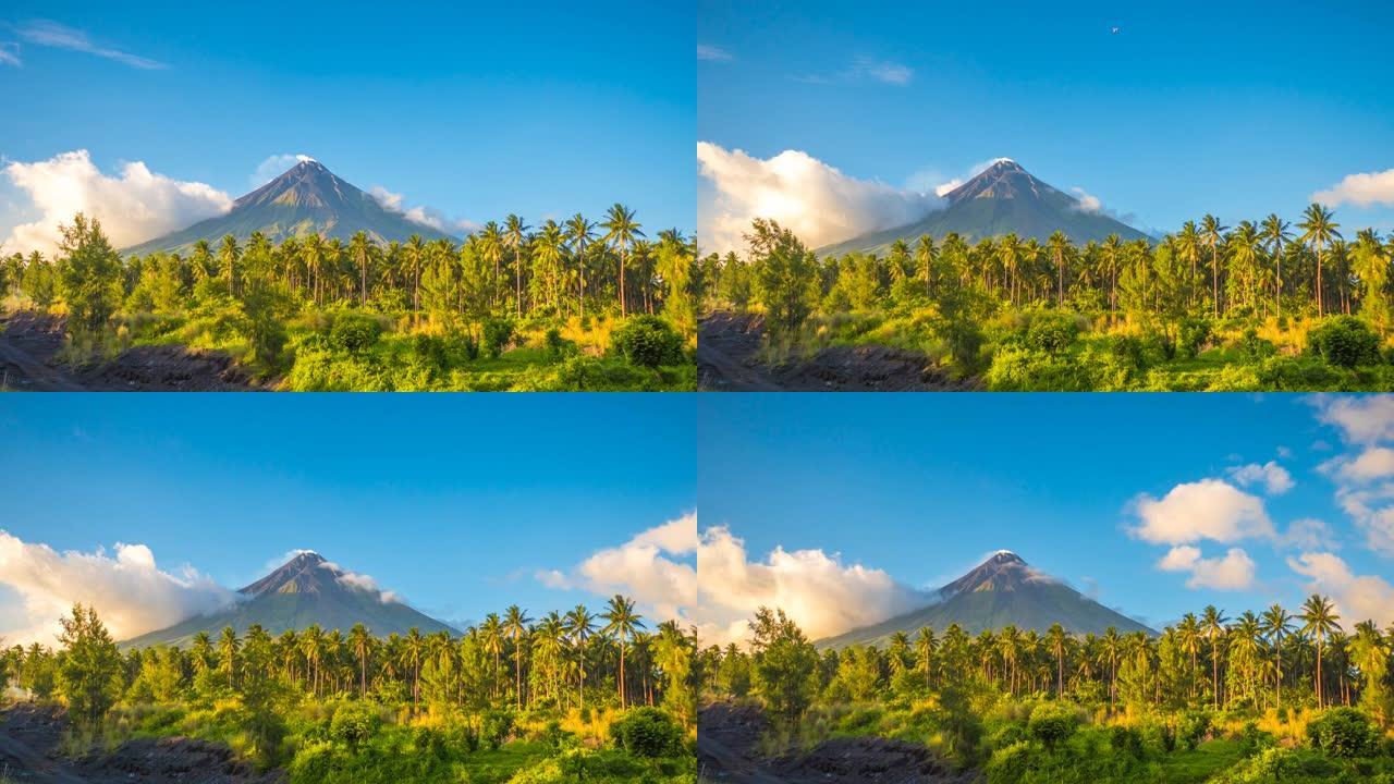 马永火山是位于菲律宾吕宋岛比科尔地区阿尔拜省的活跃平流火山。因其对称的圆锥形状而被誉为 “完美的圆锥