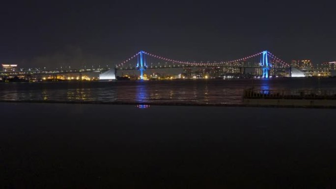 日本彩虹桥，东京夜景