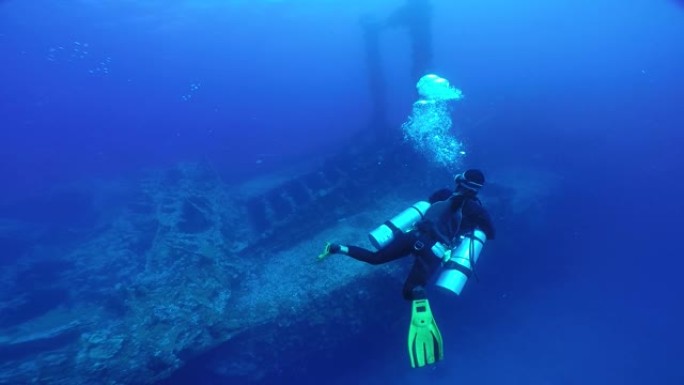 特鲁克潟湖著名沉船藤川丸