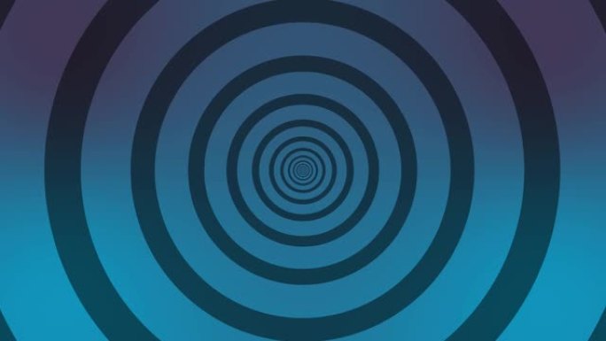 无限圈循环动画，简单循环蓝灰圈背景