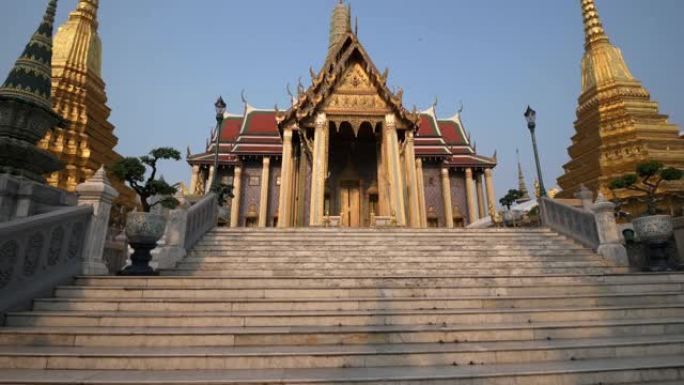 翡翠佛寺。泰国曼谷最神圣的佛教寺庙