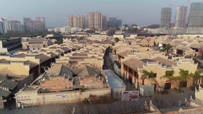 万载古城航拍