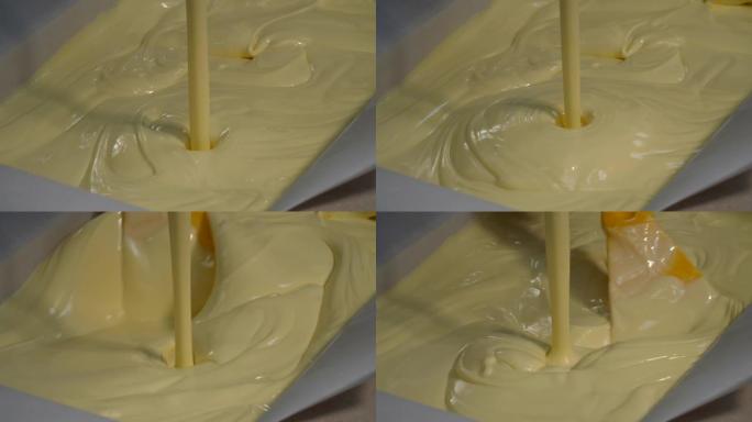 乳品厂生产黄油黄油奶酪制作加工