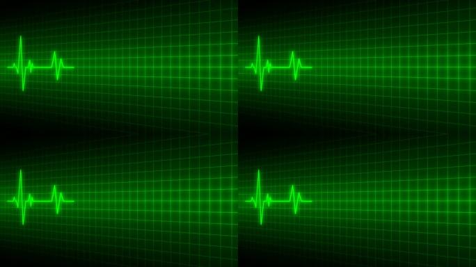 心跳心电图动画动态动画起伏