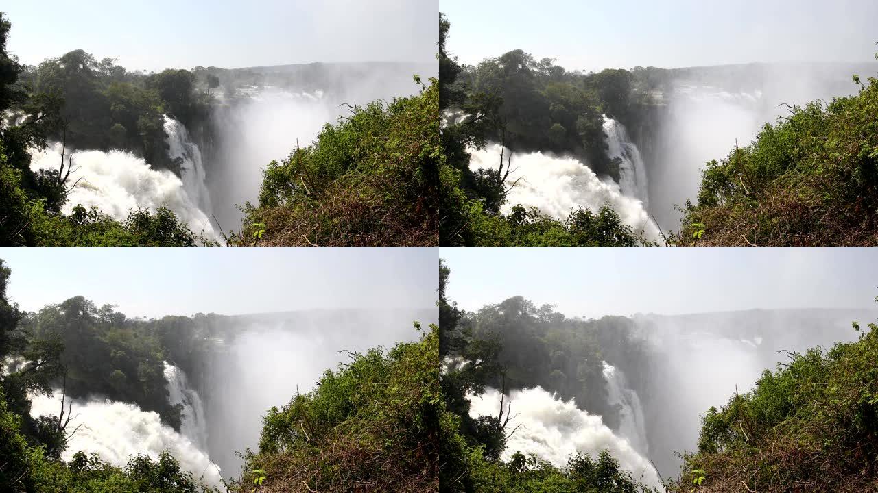 非洲津巴布韦维多利亚瀑布