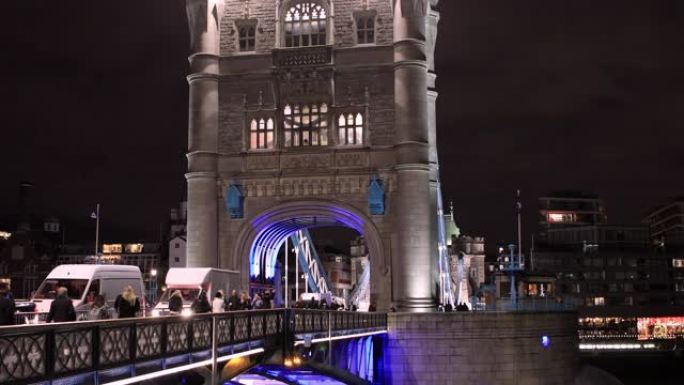 4K:伦敦塔桥之夜