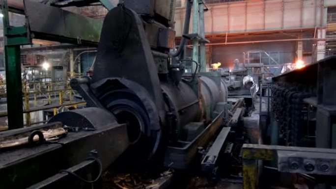 铸造厂的铁管离心管铸造机