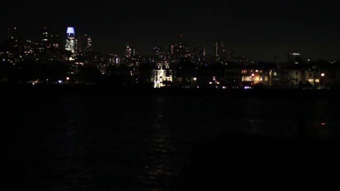 加州旧金山夜景