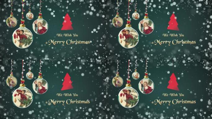 圣诞小玩意 -- 带有复古时尚口音的冬季装饰品。