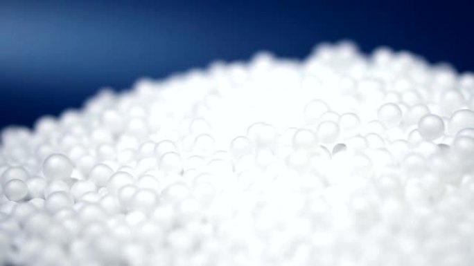 白色圆形聚苯乙烯泡沫包装材料