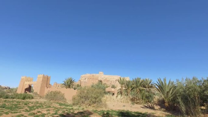 Esploring Ait-Ben-Haddou Casbah (Kasbah) -电影《权力的游戏