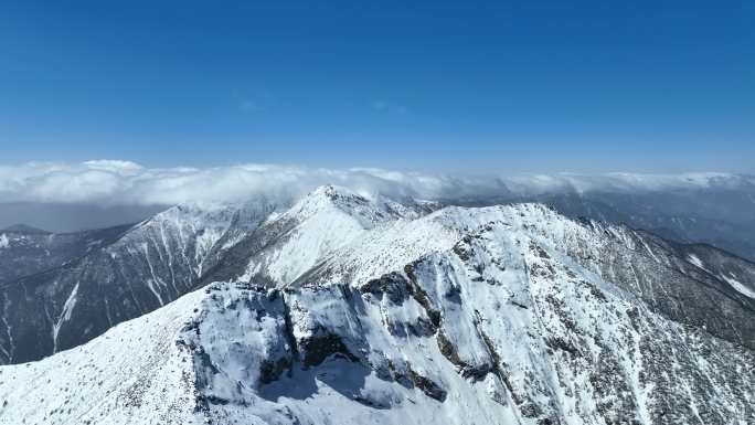 秦岭太白山航拍