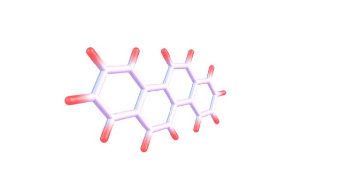 旋转屈原分子结构视频