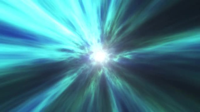 抽象涡旋门虫洞旅行时间蓝色隧道动画