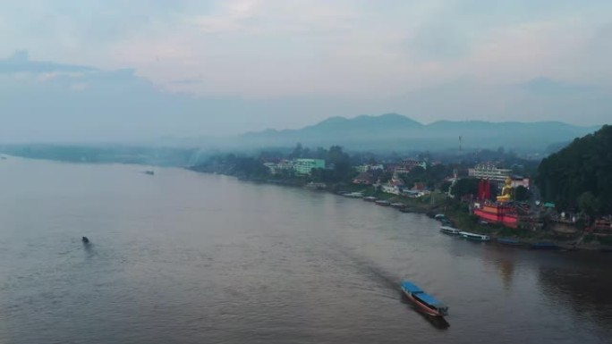 泰国金三角的湄公河