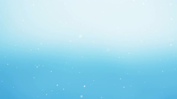 具有闪光效果的雪蓝色背景素材冬天卡通动画