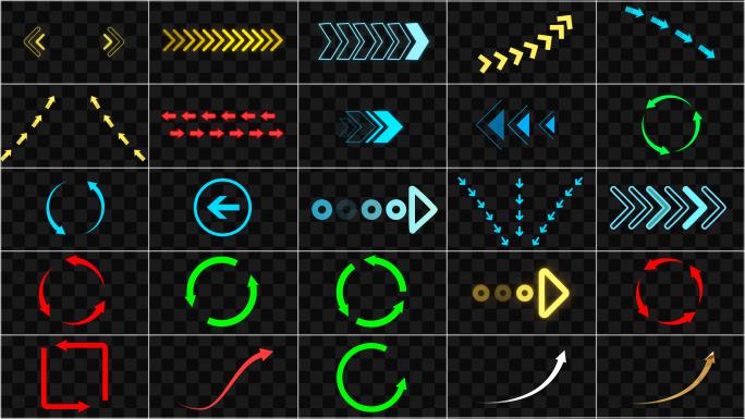 各类箭头动画合集【60款】