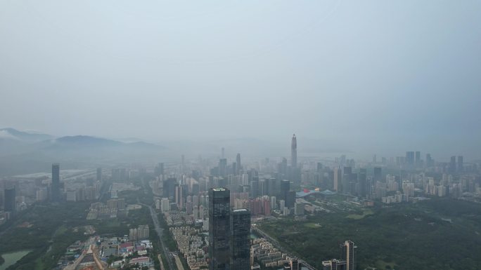 城市雾霾空气