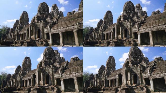 柬埔寨暹粒吴哥窟的巴戎寺