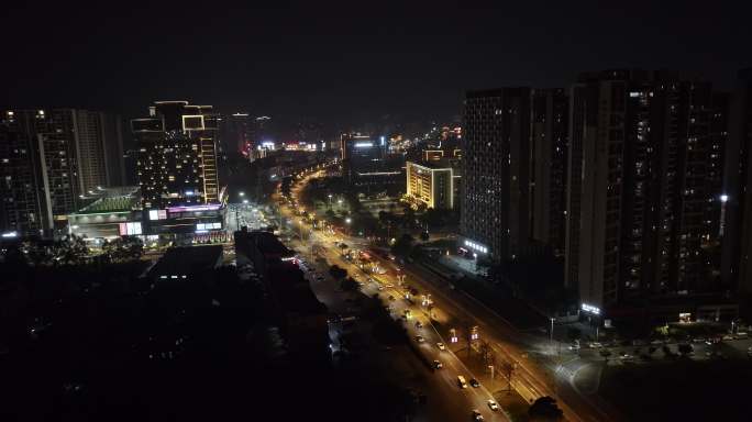 江门鹤山市城市夜景02