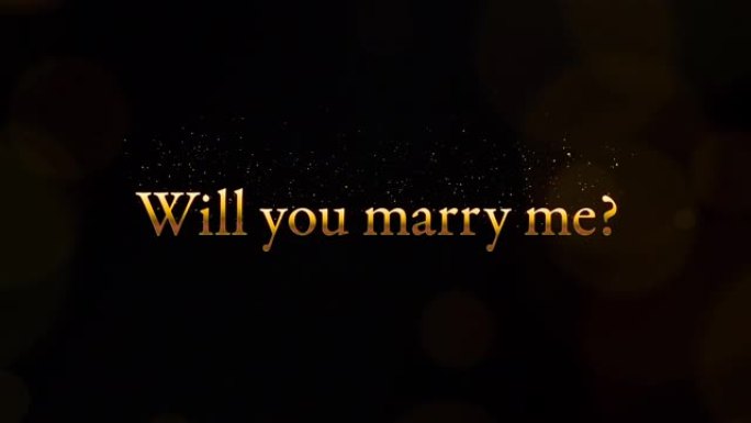 视频中有你愿意嫁给我吗？在里面。