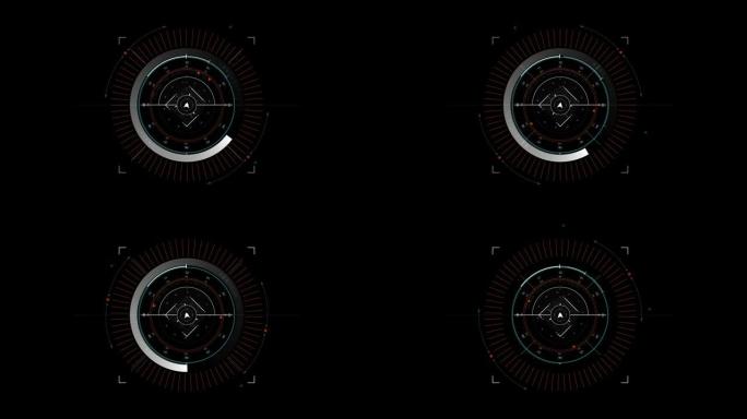 圆形平视显示器元件