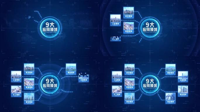 【9大分类】九项蓝色科技图文分支