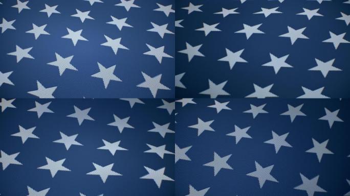 美国国旗和美国选举背景