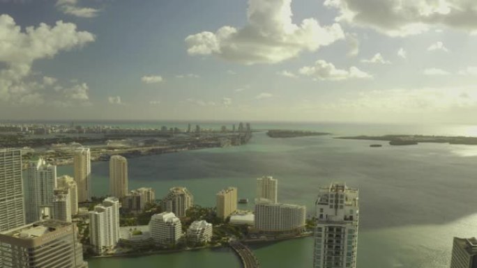 迈阿密市中心空中视频旅游2019