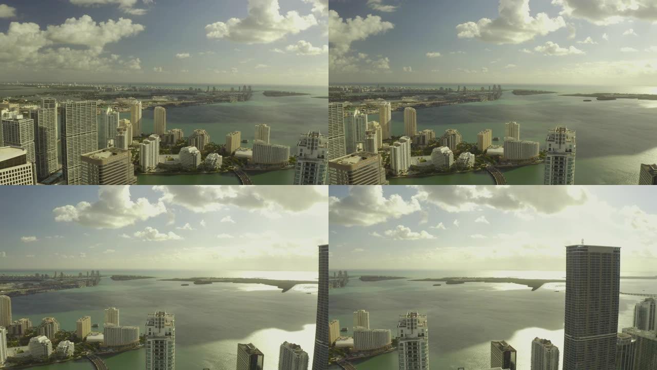 迈阿密市中心空中视频旅游2019