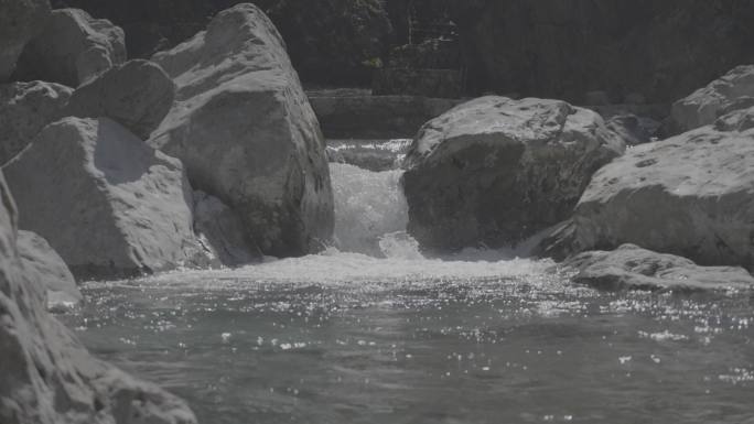 山泉泉水溪流溪水水源