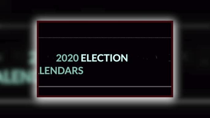 2020年美利坚合众国总统大选。