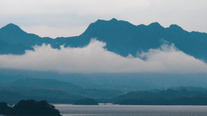 大山云海 庐山西海延时