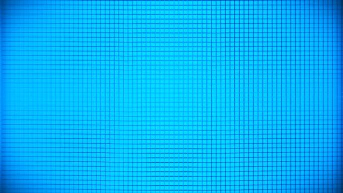 广播脉动高科技立方体墙，蓝色，公司，3D，可循环，4K