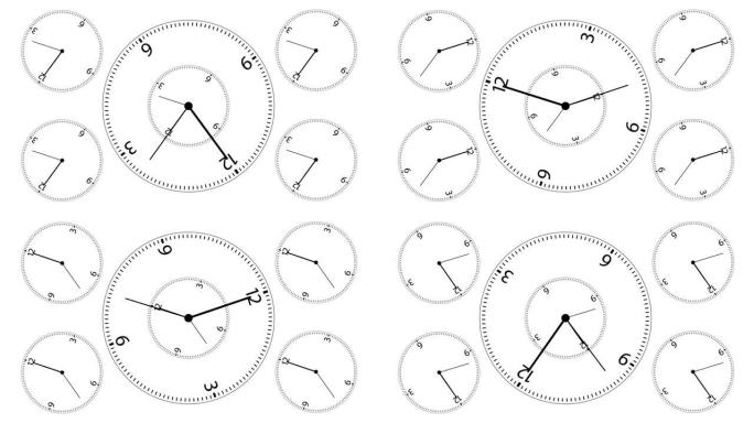 动画时钟-一分钟可循环的镜头