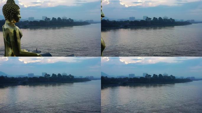 泰国金三角的湄公河