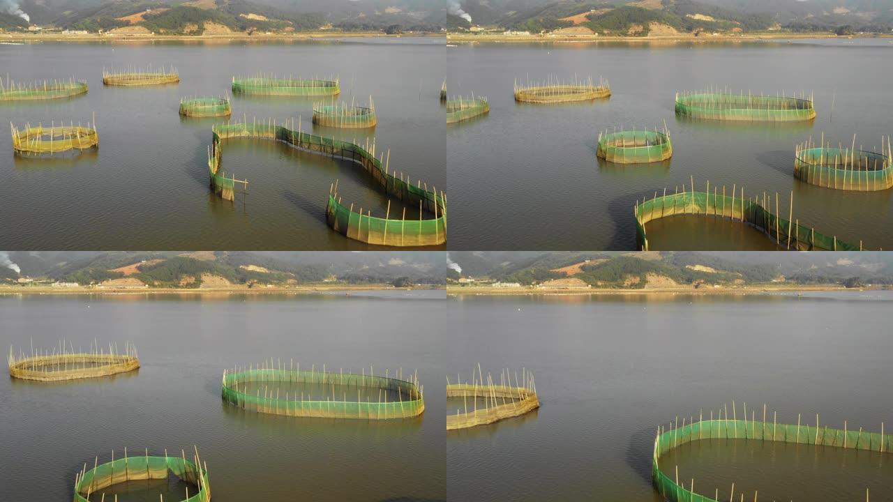 飞越中国沿海渔网