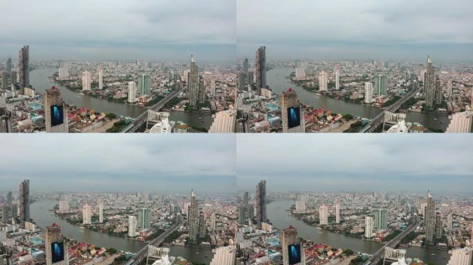 曼谷市中心河畔航空
