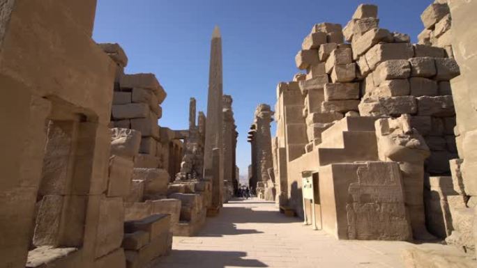 卡纳克寺在卢克索,埃及.